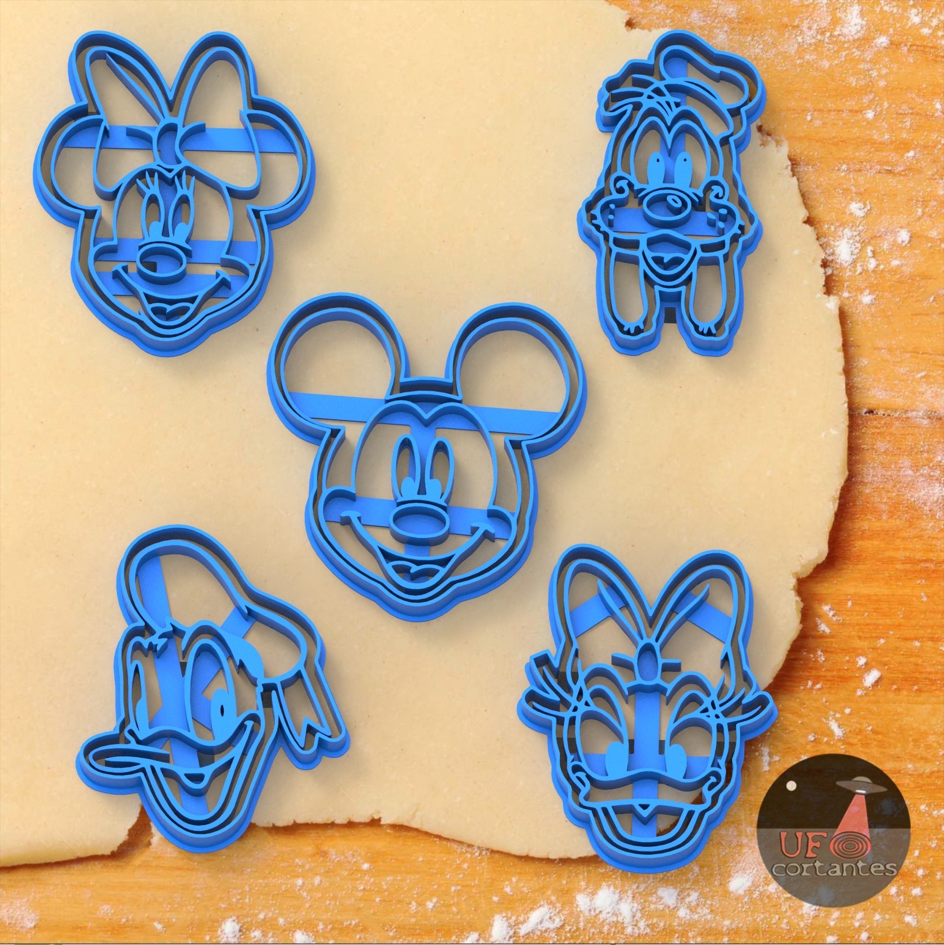 STL file cookie cutter (DISNEY MICKEY MINNIE)・3D printing design to download・Cults